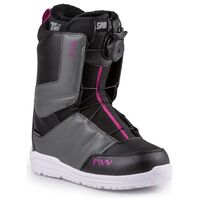 Μπότες Snowboard Northwave Γυναικείες Helix Spin Black/Dark Grey