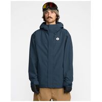 Μπουφάν Volcom Ανδρικό BackThreeEighty Jacket Deep Blue