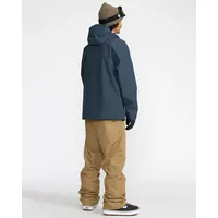 Μπουφάν Volcom Ανδρικό BackThreeEighty Jacket Deep Blue