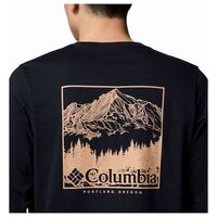 Μπλούζα Columbia Ανδρική CSC™ Seasonal Logo LS Tee Black/Meadowland