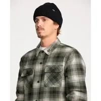 Μπουφάν Ανδρικό Volcom Kenson Insul. Flannel Jacket Black Green