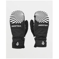 Γάντια Χούφτες Volcom Ανδρικά V.Co Nyle Mitt Black Print