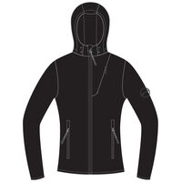 Μπουφάν Softshell GTS Γυναικείο Hoody 2L 403651L Black