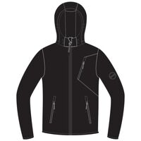 Μπουφάν Softshell GTS Ανδρικό Hoody 2L 403651M Black