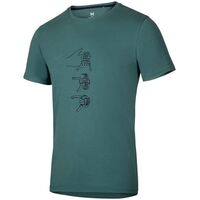 Κοντομάνικο Ocun Ανδρικό Classic T Kinderkopf Blue North Atlantic