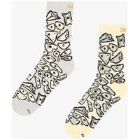 Κάλτσες Y&Y Vertical Unisex Rock Socks Spray Wall Grey