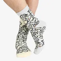 Κάλτσες Y&Y Vertical Unisex Rock Socks Spray Wall Grey
