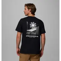 Κοντομάνικο Columbia Ανδρικό CSC™ Outdoor BG Tee Black/Shining Sandscape