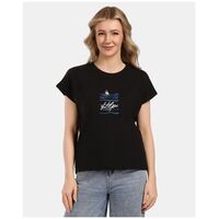Γυναικείο T-shirt Kilpi Roane-W Black Cotton Comfort