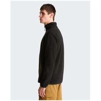 The North Face Glacier 1/4 Zip Fleece TNF Black – Ανδρική Fleece Μπλούζα Πεζοπορίας