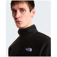 The North Face Glacier 1/4 Zip Fleece TNF Black – Ανδρική Fleece Μπλούζα Πεζοπορίας