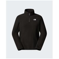 The North Face Glacier 1/4 Zip Fleece TNF Black – Ανδρική Fleece Μπλούζα Πεζοπορίας