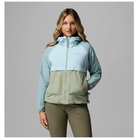 Columbia Spire Valley™ Safari/Marine Light/Crushed Blue – Γυναικείο Αντιανεμικό Μπουφάν
