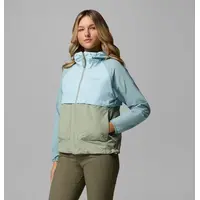 Columbia Spire Valley™ Safari/Marine Light/Crushed Blue – Γυναικείο Αντιανεμικό Μπουφάν