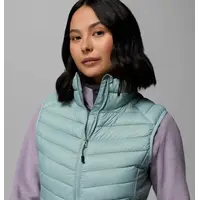 Columbia Powder Pass™ III Hybrid Vest Crushed Blue – Γυναικείο Αμάνικο Γιλέκο