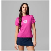 Columbia Parsons Point T-Shirt Fuchsia Heather – Γυναικείο Μπλουζάκι με Τύπωμα