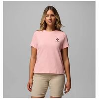 Columbia Rolling Bend™ Pink Sand/Stacked Gem Mini – Γυναικείο T-Shirt με Τύπωμα