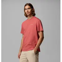 Columbia CSC™ Basic Tee Washed Red – Ανδρικό Βαμβακερό T-Shirt