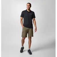 Columbia Tech Trail™ Black – Ανδρική Κοντομάνικη Μπλούζα Πόλο