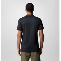 Columbia Tech Trail™ Black – Ανδρική Κοντομάνικη Μπλούζα Πόλο