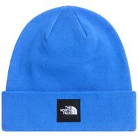 The North Face Dock Worker Recycled Beanie Active Blue – Σκουφός με Ρεβέρ