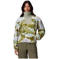 Columbia Sequoia Grove™ Printed Γυναικεία Μπλούζα Fleece Citron Haze/Fieldaze