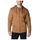 Trek Full Zip Hoodie Delta Arched Brown Ανδρική Ζακέτα Fleece Columbia