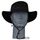 Hat Barge Mesh 911731U Black Unisex Καπέλο GTS