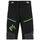 Ανδρική Βερμούδα Rapid Baggy Shorts Black/Dark Grey/Green Fluo Karpos