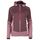 Scuba Mix Honey Comb 303042L Plum Γυναικεία Ζακέτα Fleece GTS