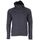 Jacket Rib Hoodie 407042M Carbon Ανδρική Ζακέτα Fleece GTS