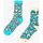 Κάλτσες Y&Y Unisex Rock Socks Spray Wall Blue