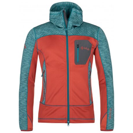 Assasin-M Dark Red Ανδρική Ζακέτα Fleece Kilpi