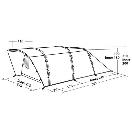 Palmdale 500 Σκηνή 5 Ατόμων Easy Camp