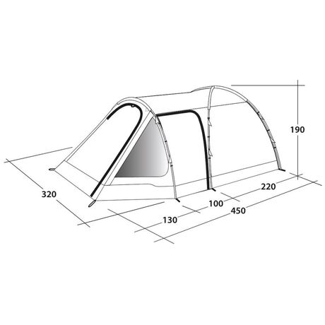 Cloud 5 Plus Σκηνή 5 Ατόμων Outwell