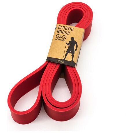Elastic Bands Red 45kg Ελαστικός Ιμάντας Ενδυνάμωσης Y&Y