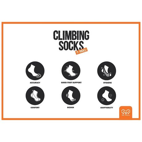 Climbing socks Y&Y Κάλτσες Αναρρίχησης