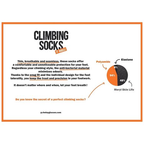 Climbing socks Y&Y Κάλτσες Αναρρίχησης