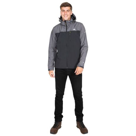 Abbott Dark Grey Marl Ανδρικό Μπουφάν Softshell Trespass