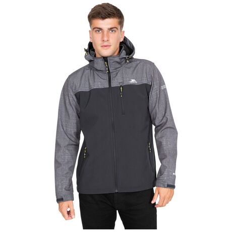 Abbott Dark Grey Marl Ανδρικό Μπουφάν Softshell Trespass