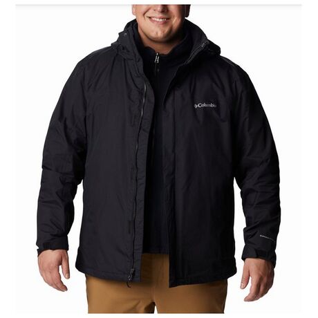 Mission Air Jacket Black Ανδρικό Μπουφάν Columbia