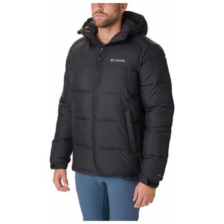 Pike Lake Hooded Black Ανδρικό Μπουφάν Columbia