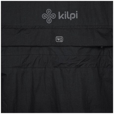 Team Raincoat-U Black Αδιάβροχο Μπουφάν Kilpi