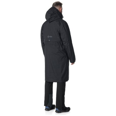 Team Raincoat-U Black Αδιάβροχο Μπουφάν Kilpi