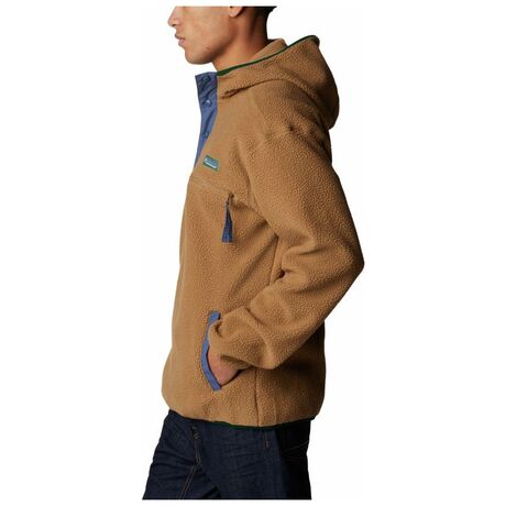 Helvetia Delta Brown Ανδρική Μπλούζα Fleece Columbia