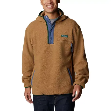 Helvetia Delta Brown Ανδρική Μπλούζα Fleece Columbia