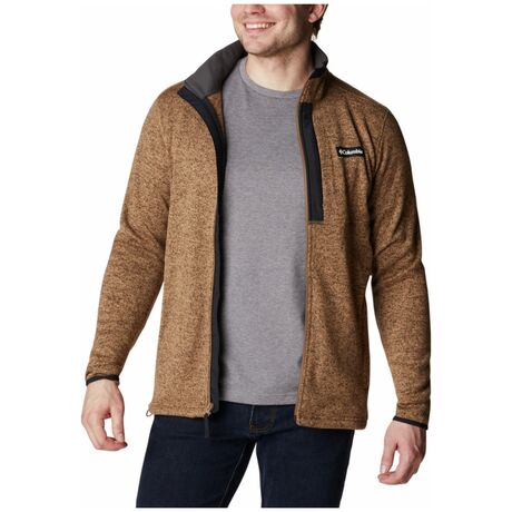 Sweather Weather Delta Heather Brown Ανδρική Ζακέτα Fleece Columbia