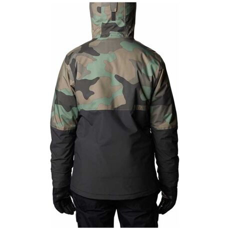 Winter District Black Geo Print Ανδρικό Μπουφάν Columbia