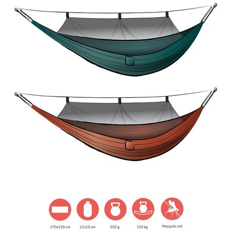 Αιώρα με Κουνουπιέρα Bass Mosquito Hammock Rooibos Tea Grand Canyon