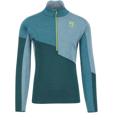Μπλούζα Fleece Karpos Ανδρική Federa Forest/Balsam/North Atlantic
